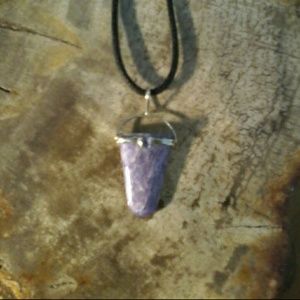 Amethyst & Sapphire Pendant